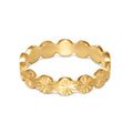 Circle Star Bursts Ring