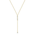 Long Dainty Diamond Necklace